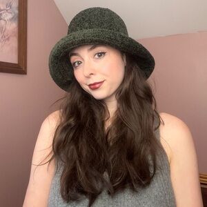 Vintage Betmar New York Green Hat